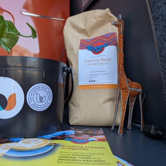 Brewvan and Kickstart Coffee collaborating to raise money for Uganda schools